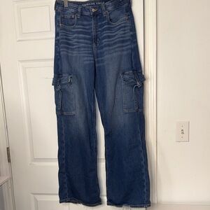 American Eagle Outfitters Blue Flare Jeans